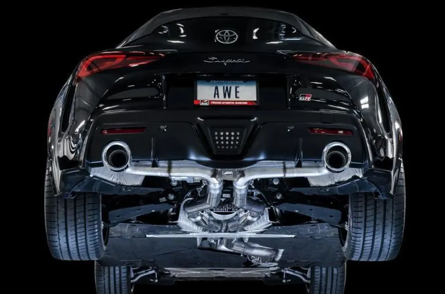 AWE 2020  Toyota Supra GR A90 Track Edition Cat-Back Exhaust System (awe3015-32116)