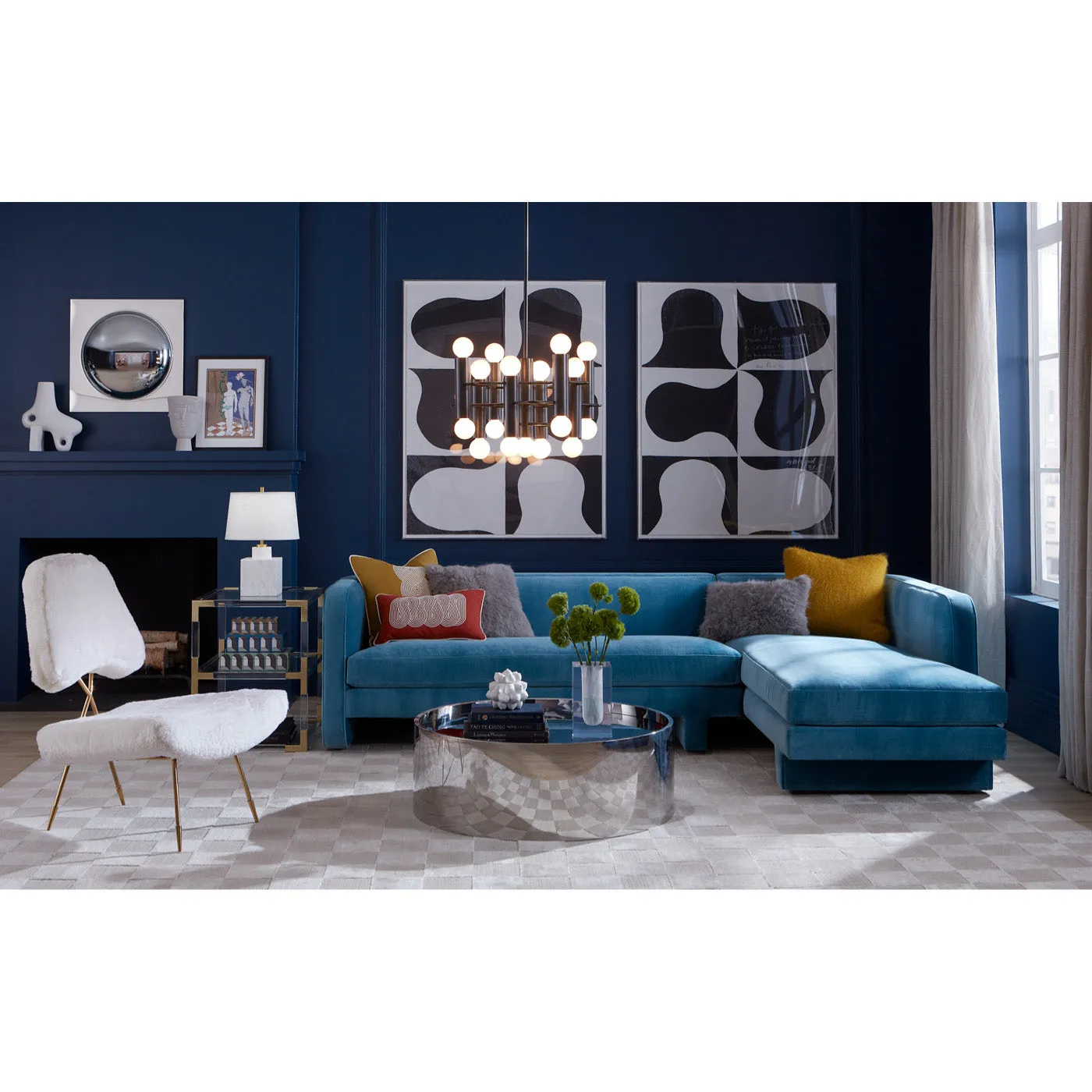 Cashmere Wool Fur Cushion