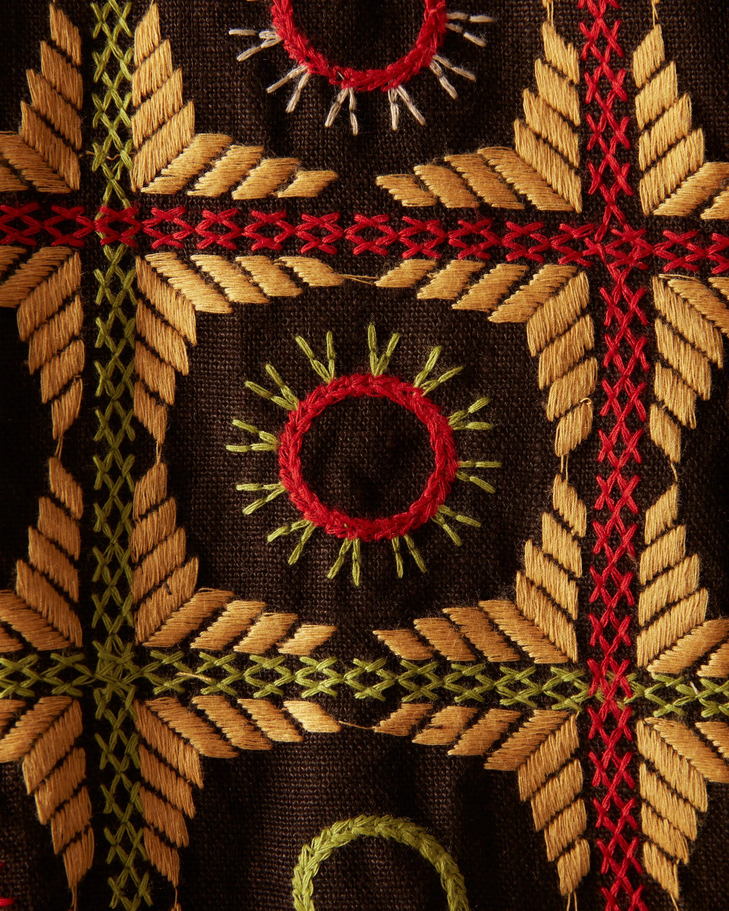 Circle Embroidered Jacket