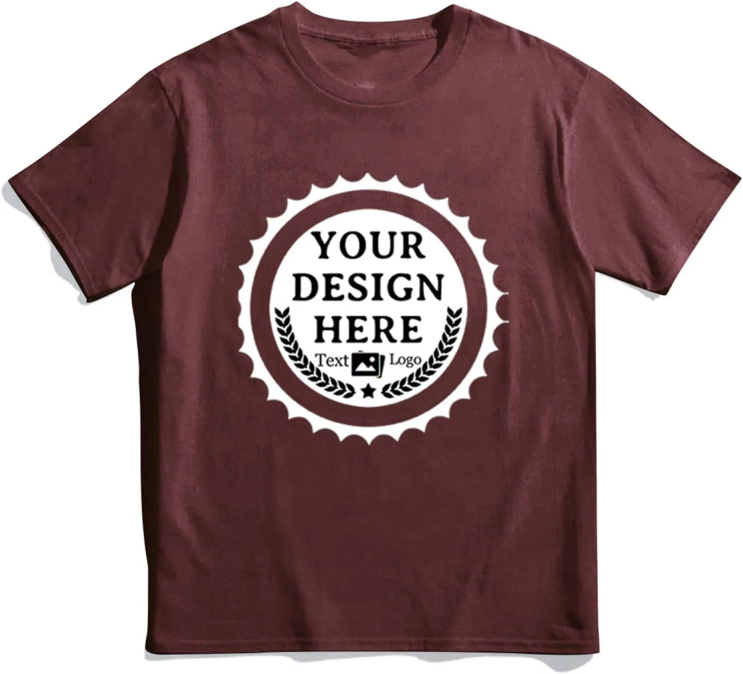 Custom T Shirts Made in USA Bulk Customized T Shirts for Men Women Design Your Own Personalized Shirt Tee Gifts
