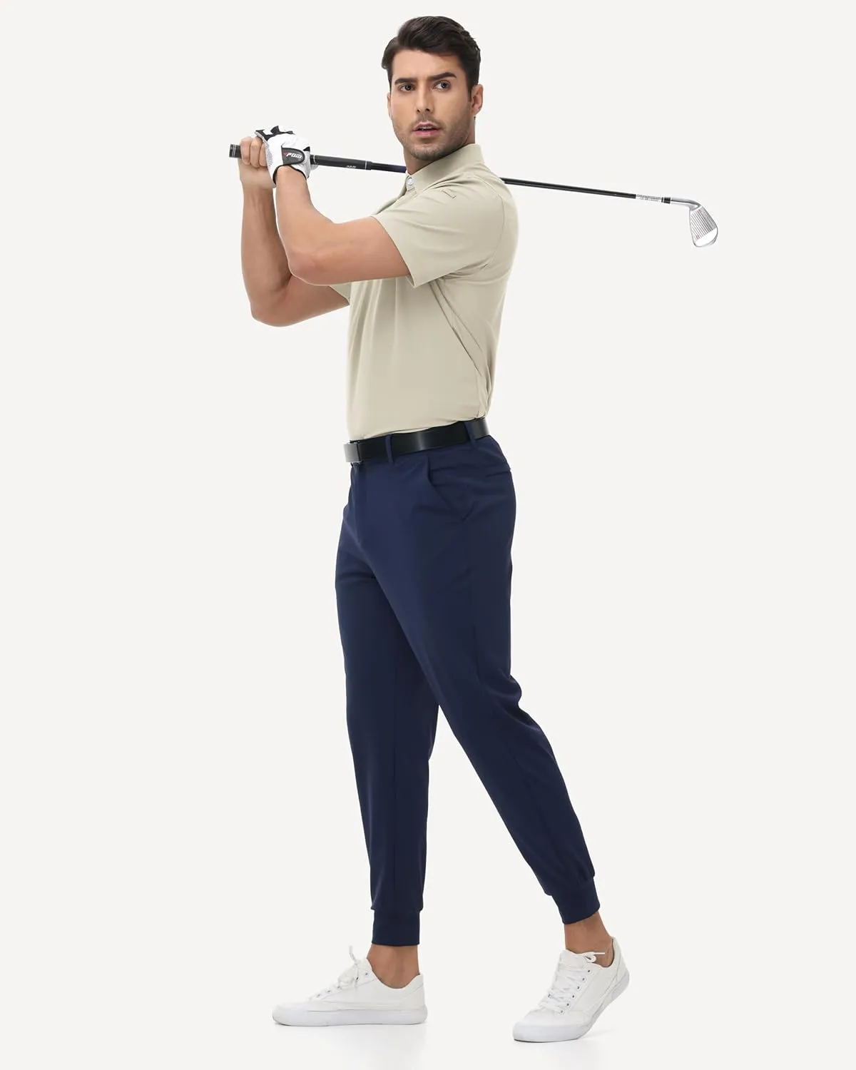Golf Shirts for Men - Mens Polo Shirts Work Slim Dri Fit Short Sleeve, UV Protection Athletic Men Polo Shirt Moisture Wicking