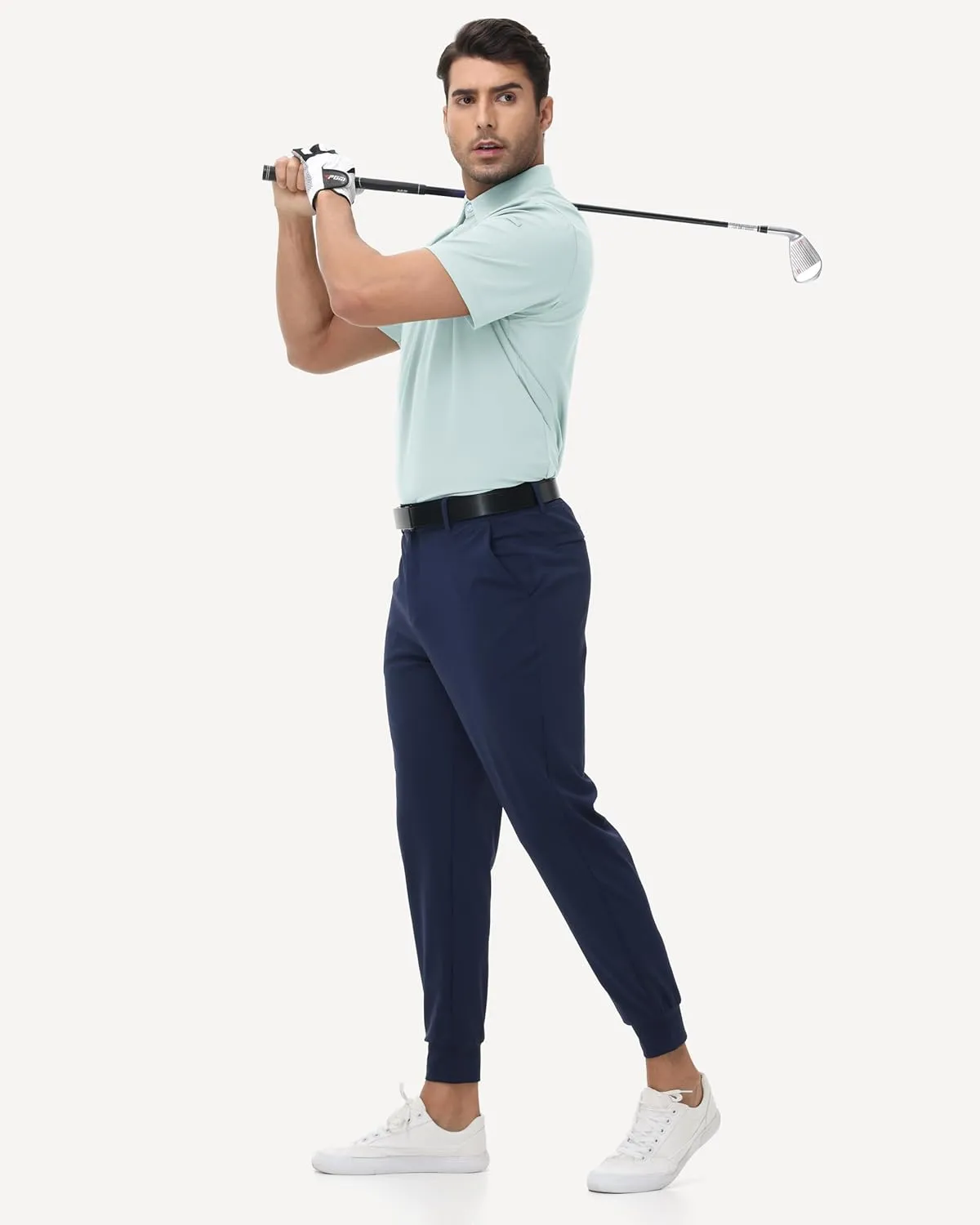 Golf Shirts for Men - Mens Polo Shirts Work Slim Dri Fit Short Sleeve, UV Protection Athletic Men Polo Shirt Moisture Wicking