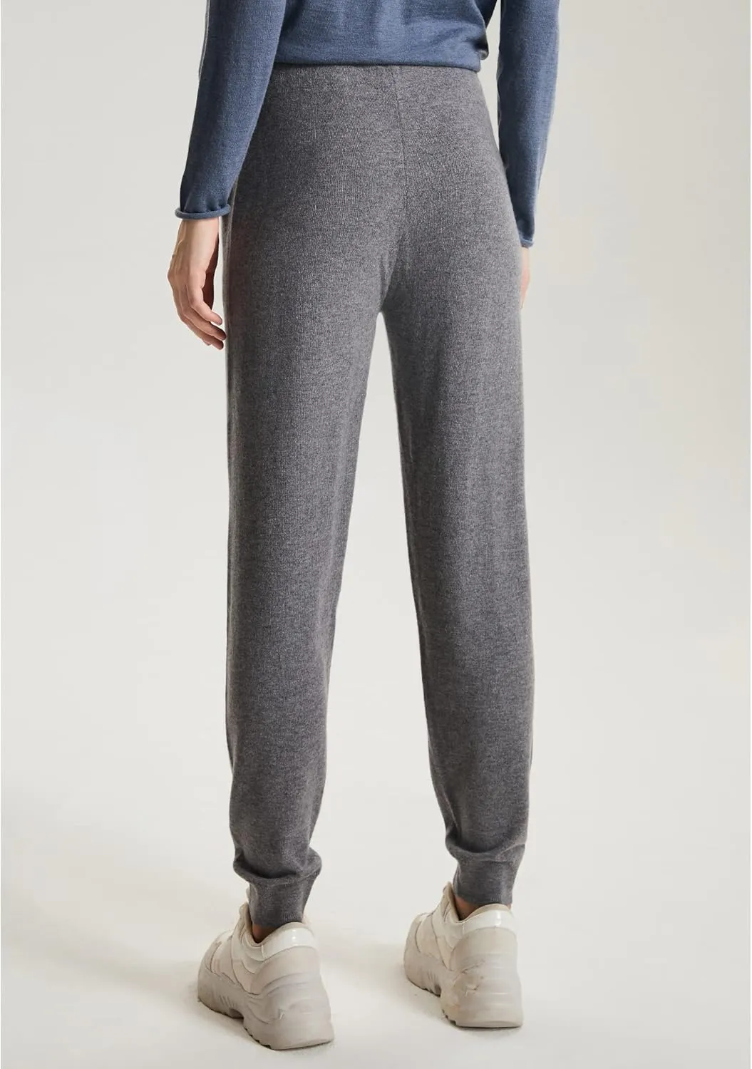 GreenMount Womens Cashmere Sweatpants High Waisted Baggy Pants with Pockets Home Fall Bottom Joggers for Women Keep 37.5Warm