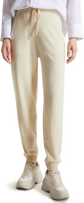 GreenMount Womens Cashmere Sweatpants High Waisted Baggy Pants with Pockets Home Fall Bottom Joggers for Women Keep 37.5Warm