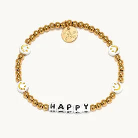 Happy- Gold Plated