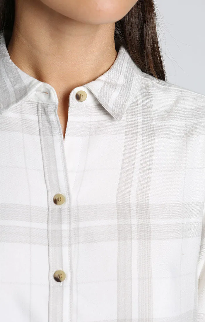 JACHS GF Ivory Plaid Flannel
