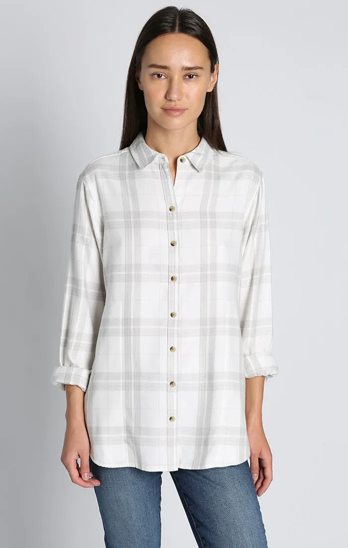 JACHS GF Ivory Plaid Flannel