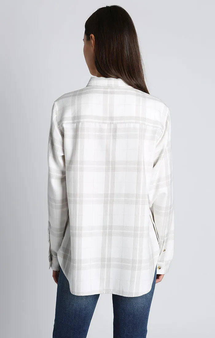 JACHS GF Ivory Plaid Flannel