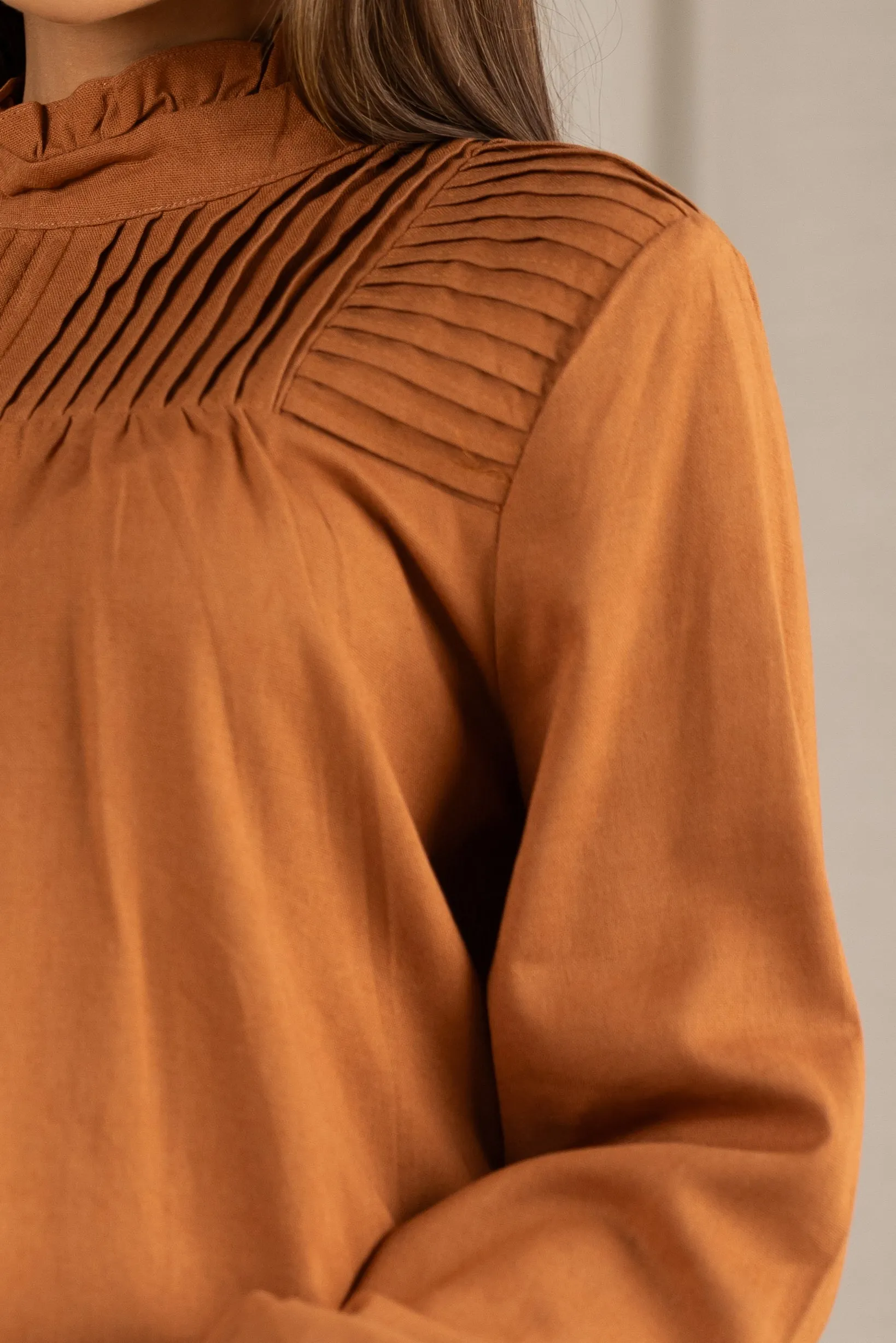 Linen Blouse Top