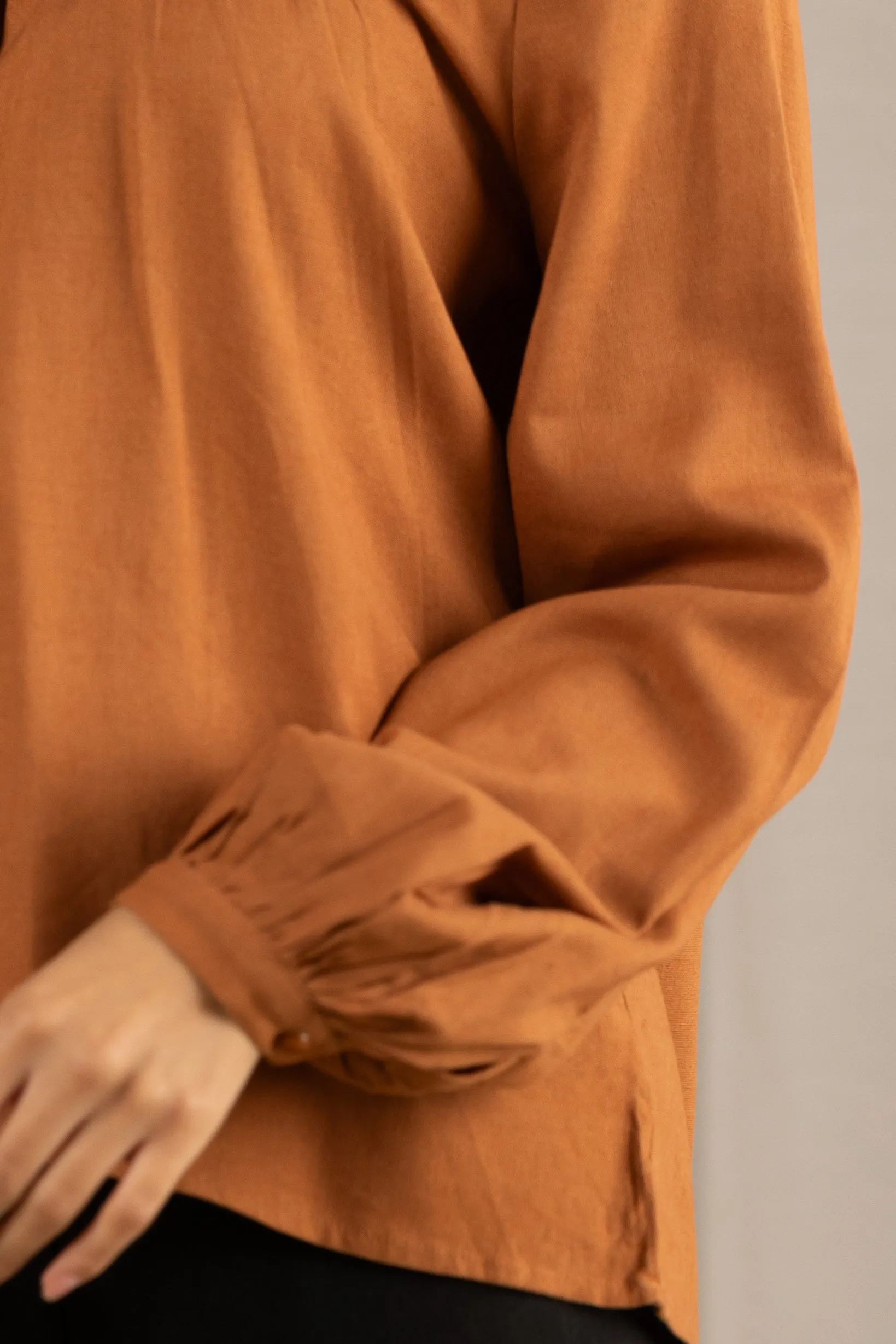 Linen Blouse Top