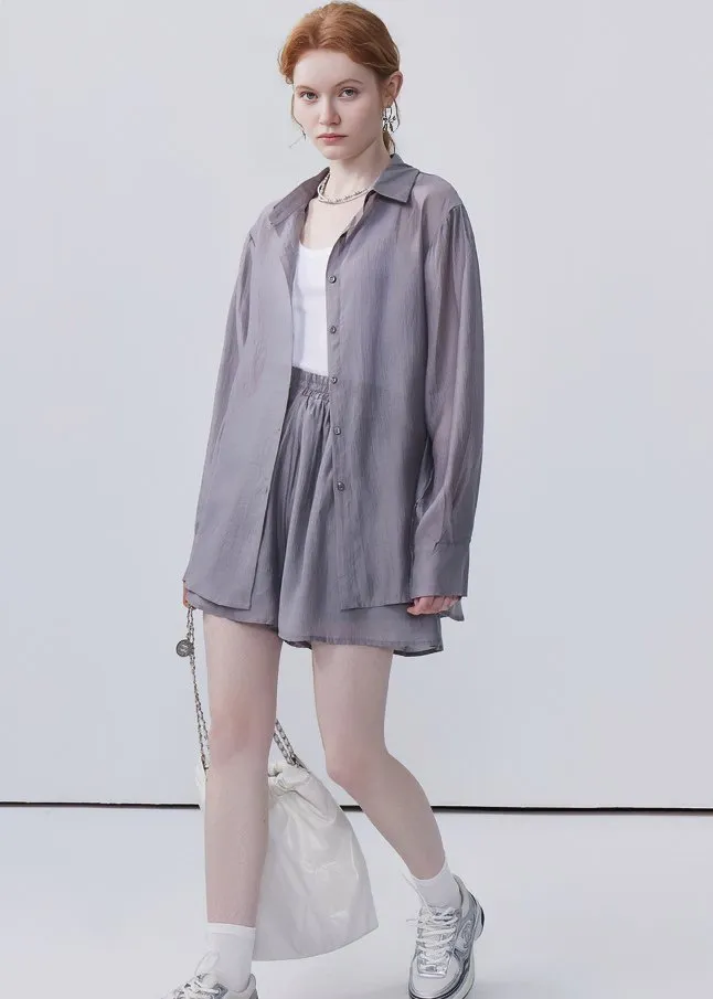 LOOSE CASUAL SHIRTS & SHORTS