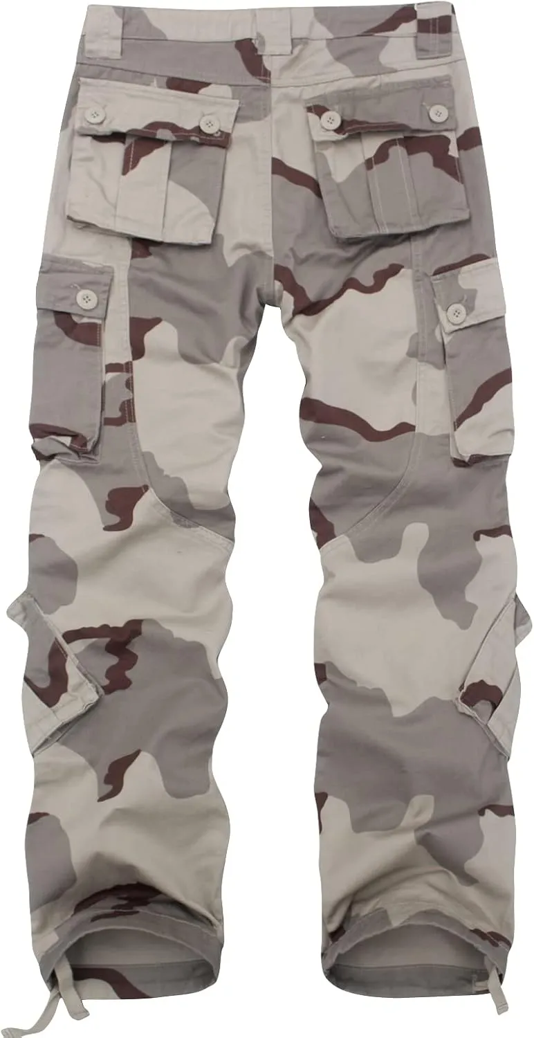Match Men's Wild Camouflage Cargo Pants
