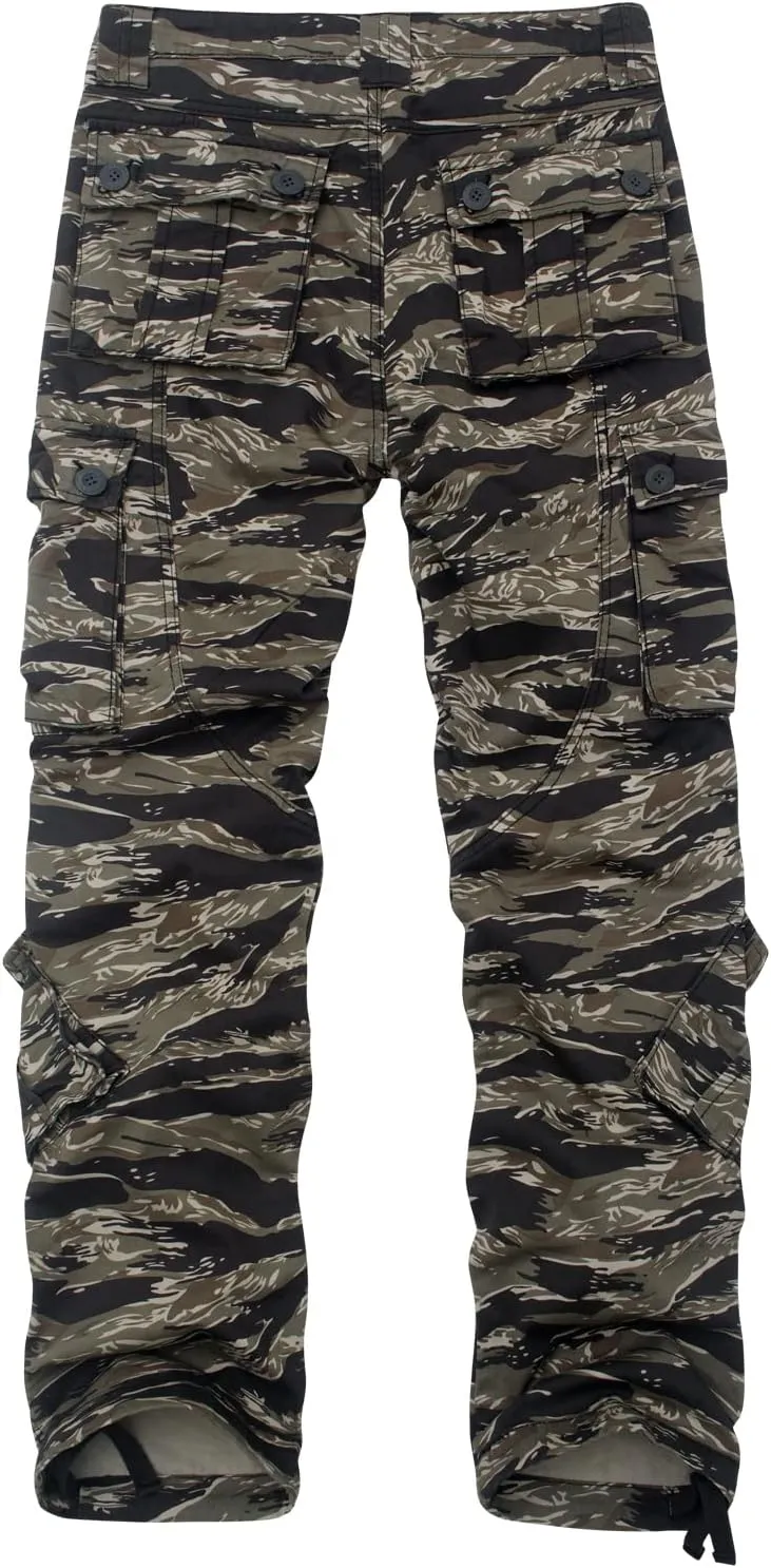 Match Men's Wild Camouflage Cargo Pants