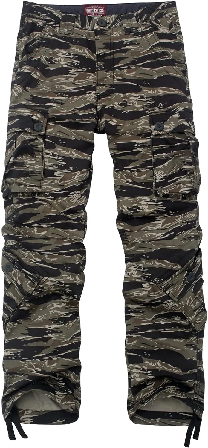 Match Men's Wild Camouflage Cargo Pants