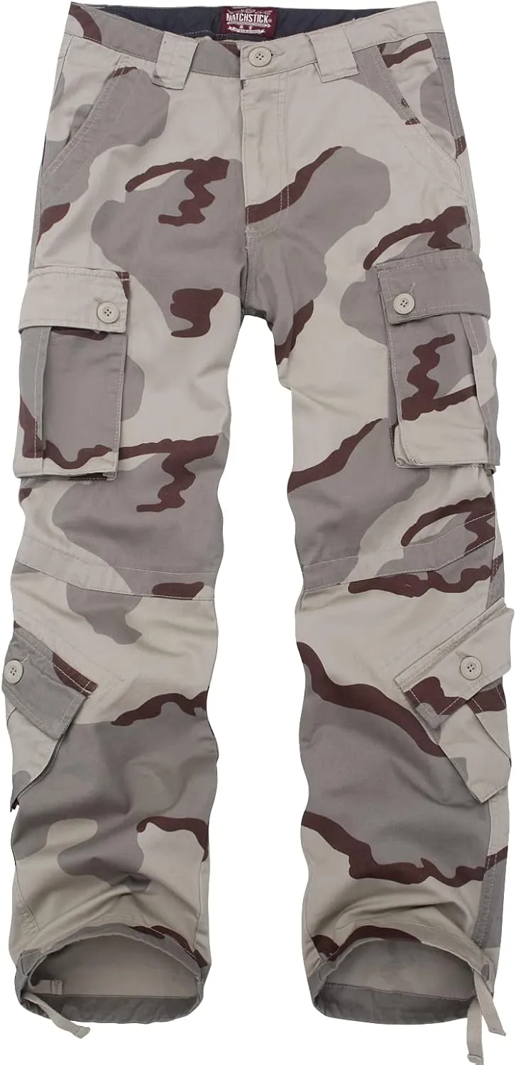 Match Men's Wild Camouflage Cargo Pants
