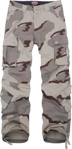Match Men's Wild Camouflage Cargo Pants