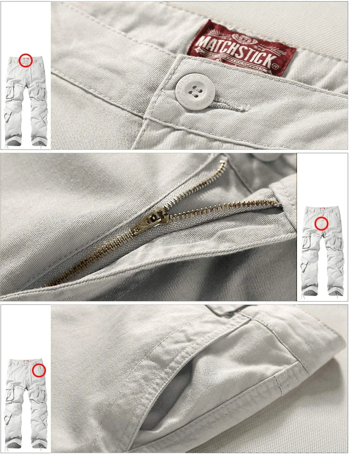 Match Men's Wild Cargo Pants