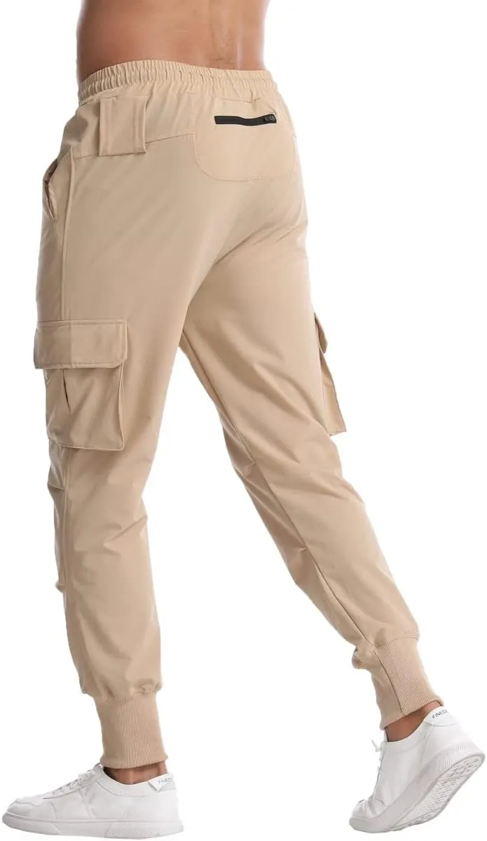 Muscle Killer Mens Running Jogger Pants Workout Athletic Sweatpants Lightweight Quick Dry Tapered Hiking Pants Sports Pants