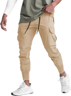 Muscle Killer Mens Running Jogger Pants Workout Athletic Sweatpants Lightweight Quick Dry Tapered Hiking Pants Sports Pants