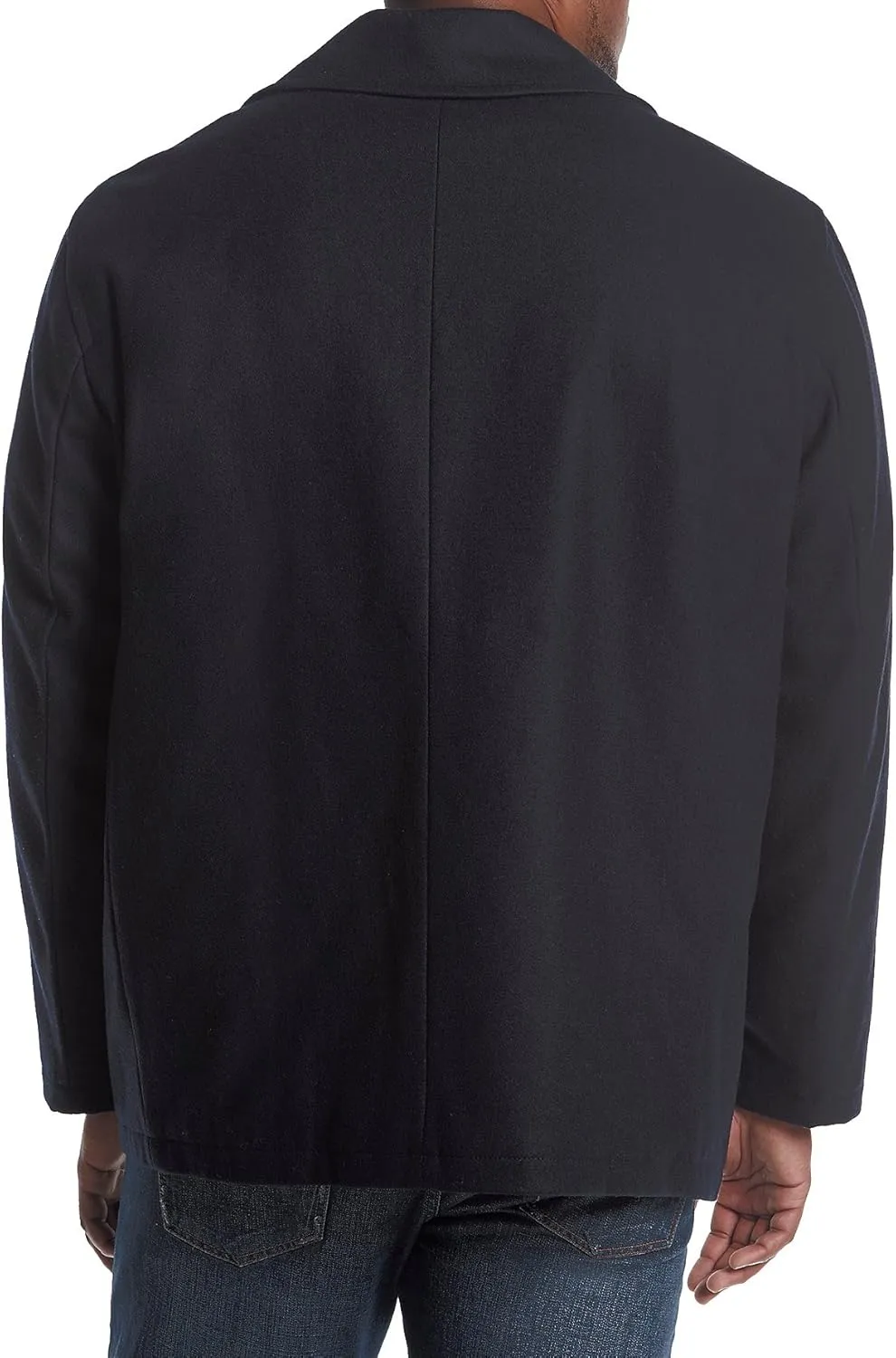 Nautica Men's Big and Tall Wool Peacoat