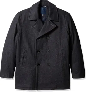Nautica Men's Big and Tall Wool Peacoat