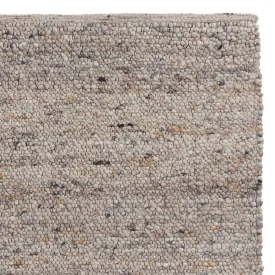 Nunja Rug [Stone grey melange/Charcoal/Ochre]