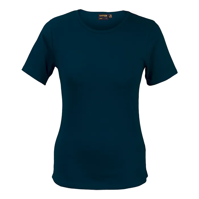 Organic Cotton Crew Neck T-Shirt Ladies