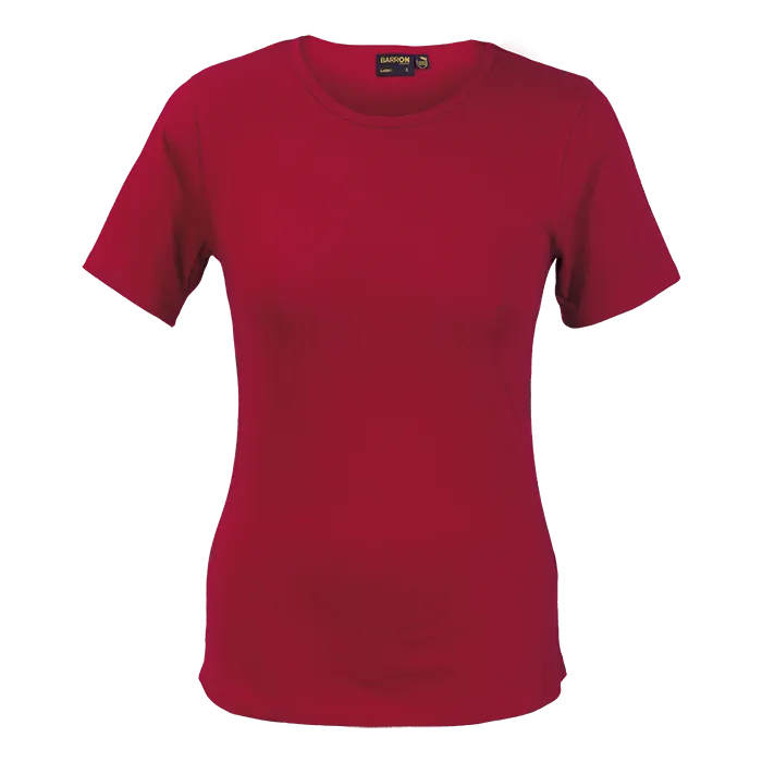 Organic Cotton Crew Neck T-Shirt Ladies