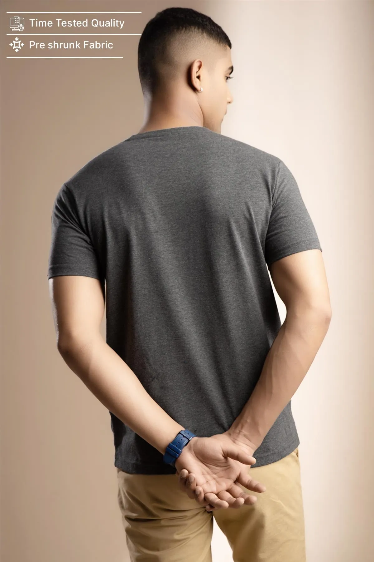 Pack 3 - Dark Grey, Light Grey & White - Classic Crew