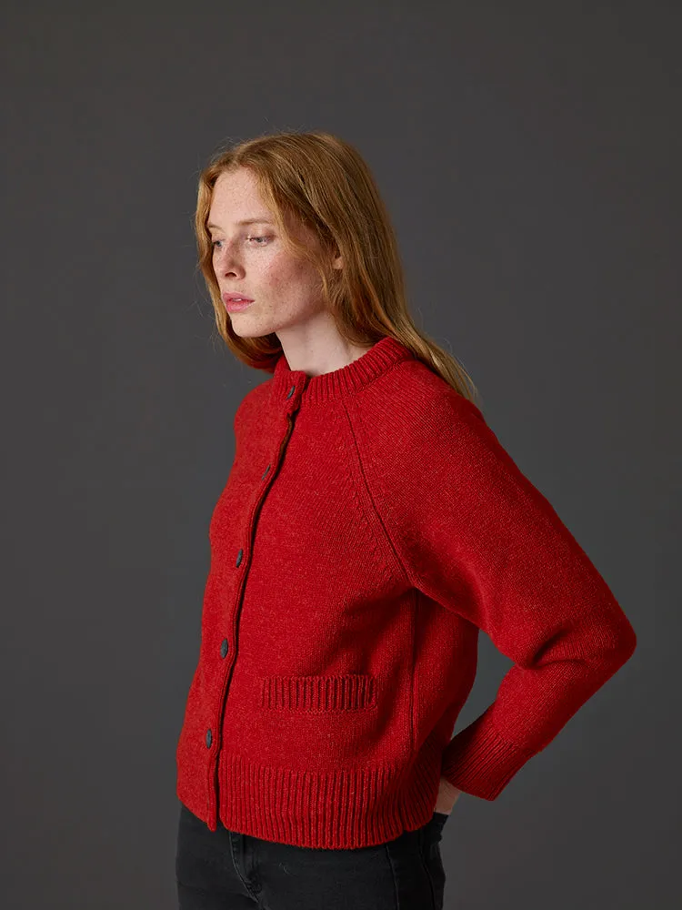 Plain Cardigan Sugarsnap Sample Sale