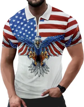 Polo Shirts for Men, Short Sleeve Slim Fit Shirts Casual Collar Shirt