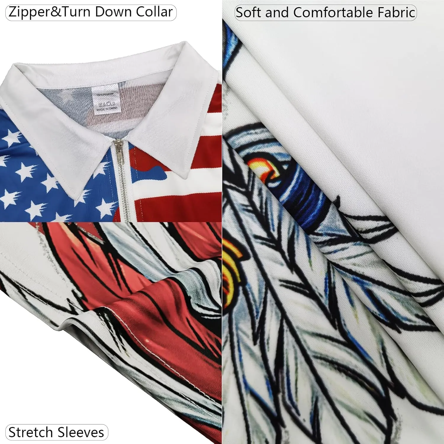 Polo Shirts for Men, Short Sleeve Slim Fit Shirts Casual Collar Shirt