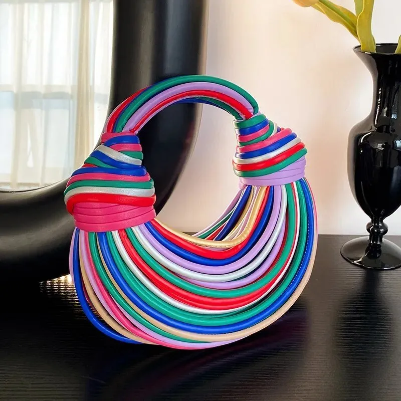 Pre Order:  Vibrant Colorful Rainbow Noodles Bag