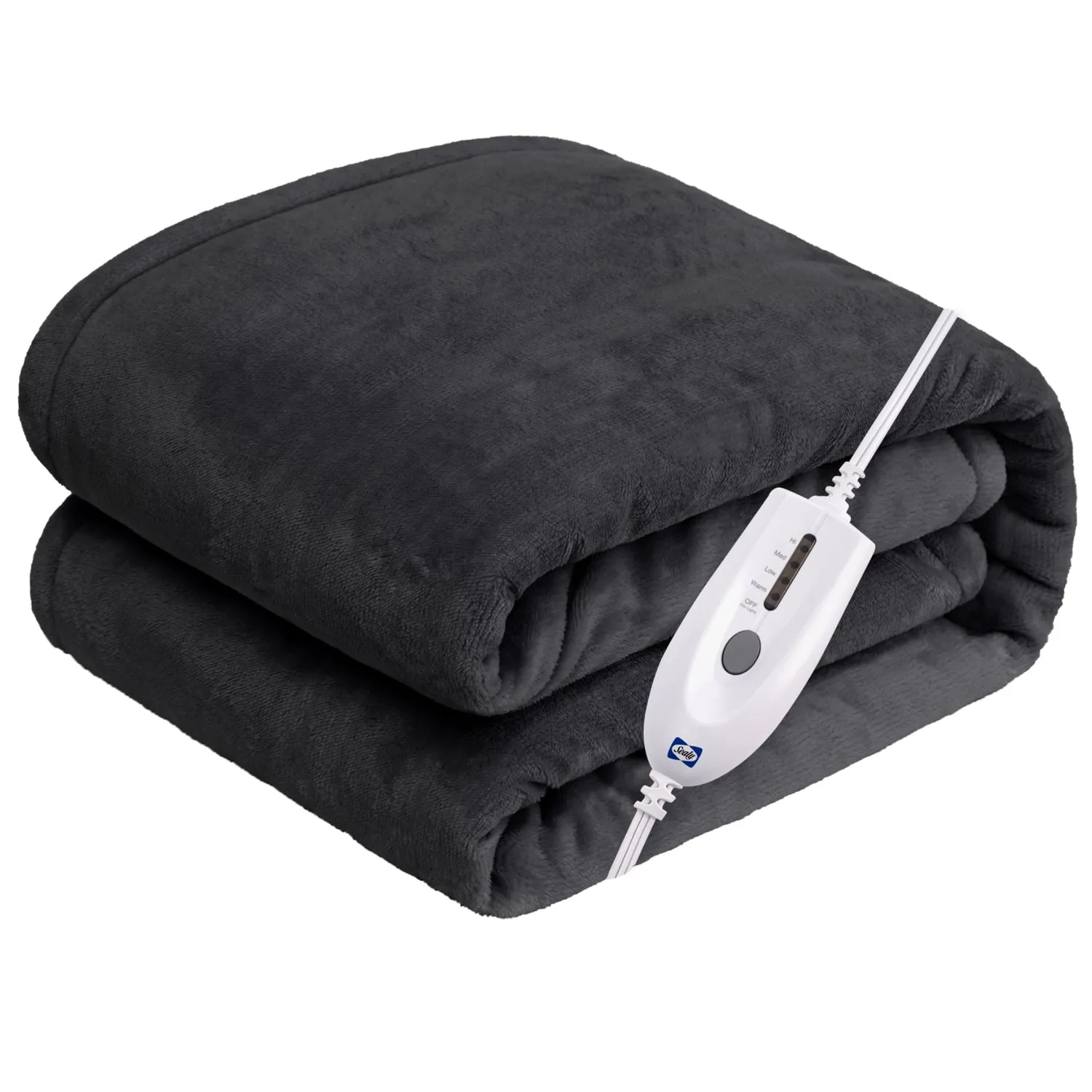 Sealy Heated Blanket Flannel to Flannel