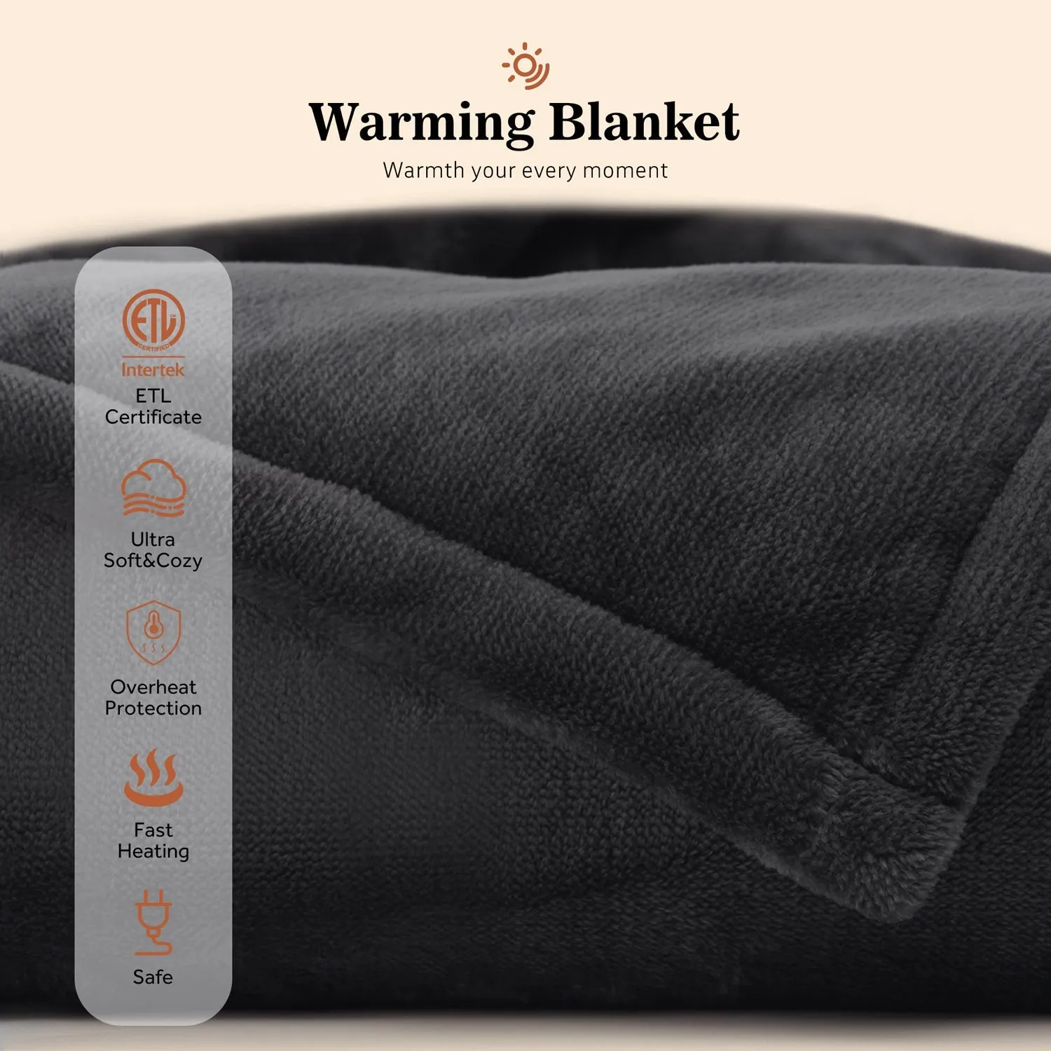 Sealy Heated Blanket Flannel to Flannel
