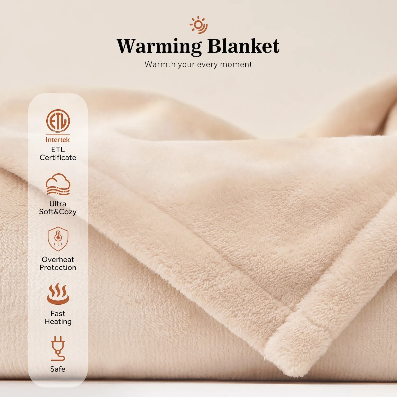 Sealy Heated Blanket Flannel to Flannel