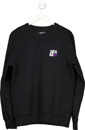 Sex Education Black Crewneck Sweatshirt UK L