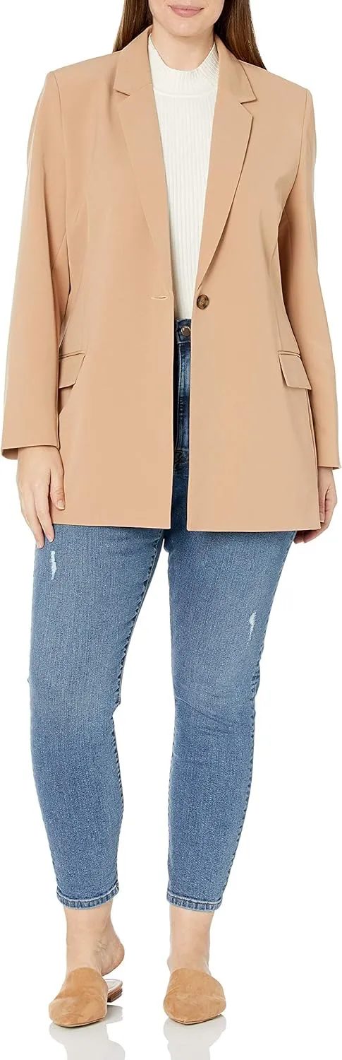 The Drop Women's Blake Long Blazer