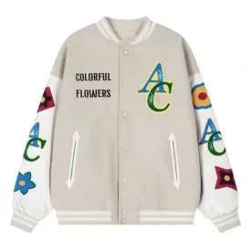 United Flower Embroidered Jacket
